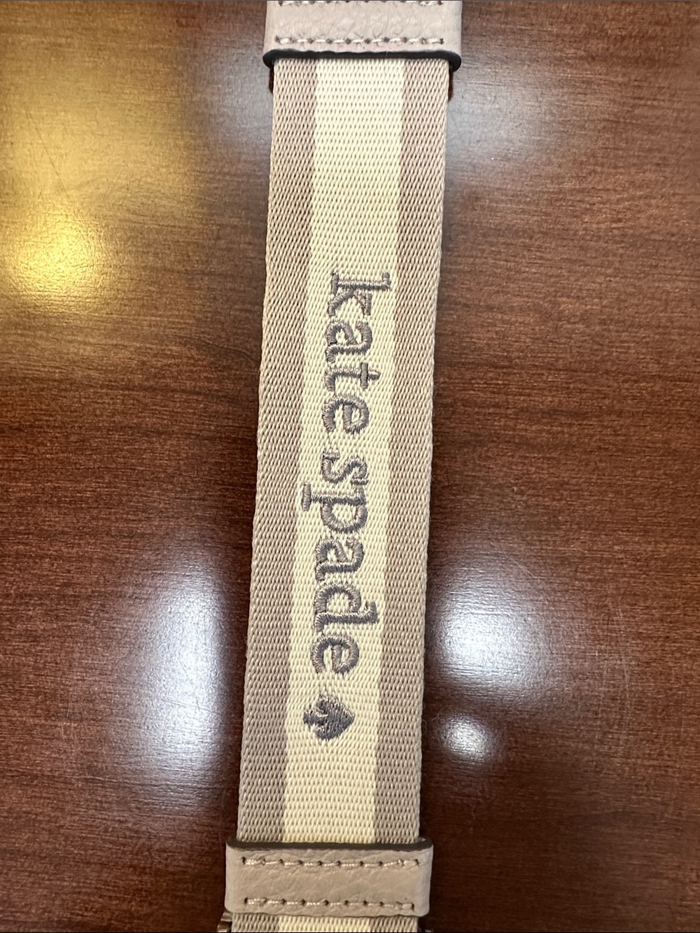 kate spade Pebbled Leather Crossbody - Light Taupe - Picture 4 of 11